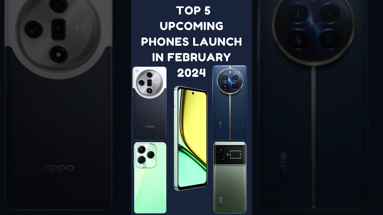TOP⚡️5 Upcoming Smartphones Launch in February 2024 || Launched New || 