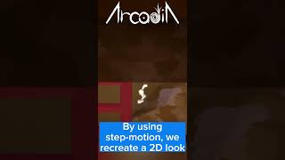 We use an unique animation style for our game - Arcadia #shorts