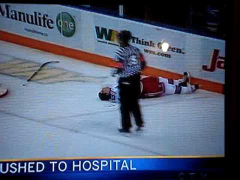 Scary: Kitchener Ranger hockey player brutally hit