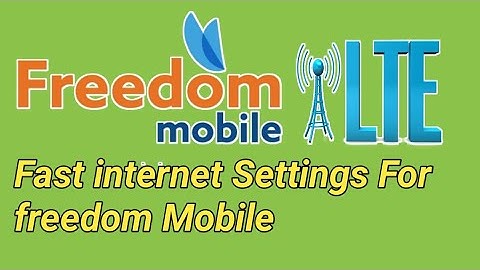 freedom mobile apn settings | reedom mobile internet settings
