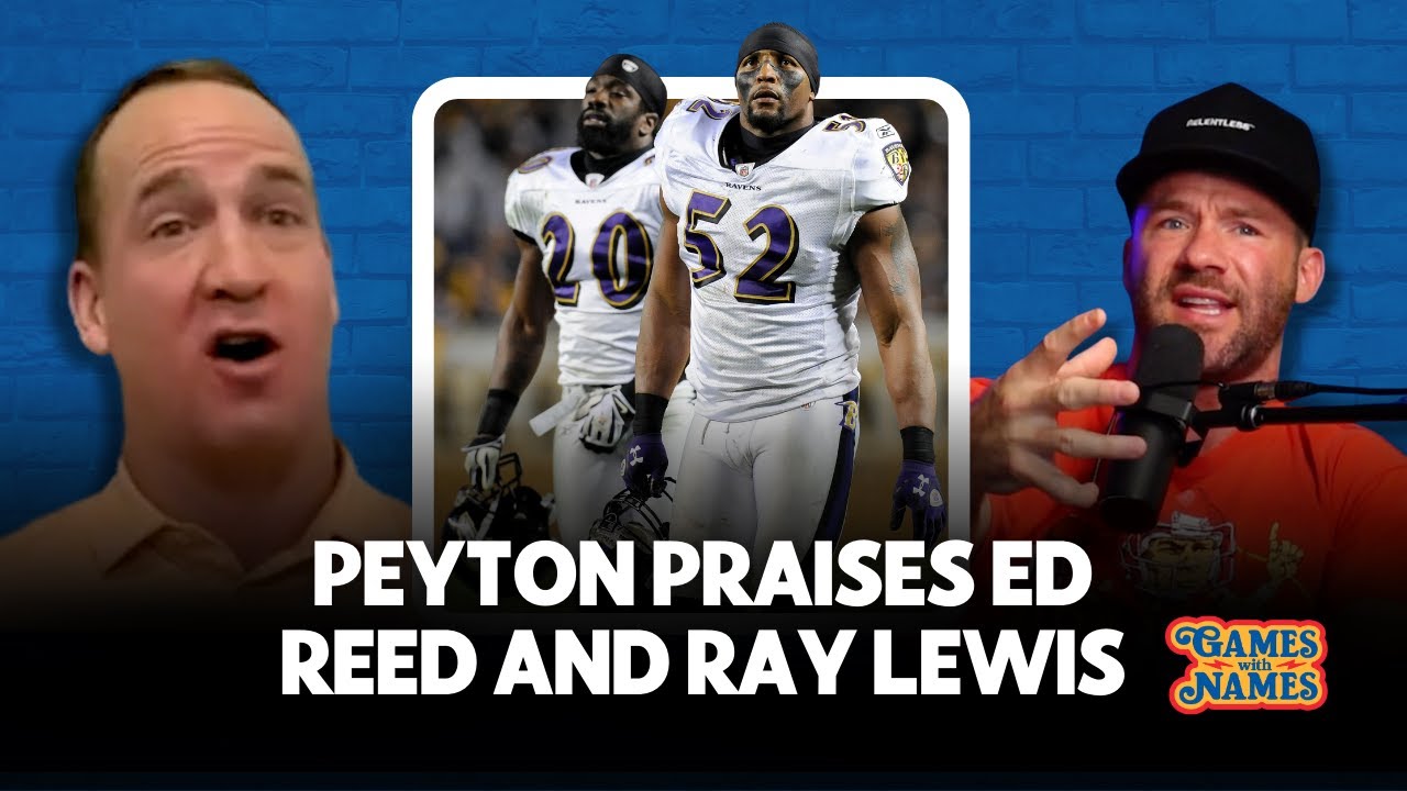 Peyton Manning Highlights The Impact of Ed Reed and Ray Lewis 