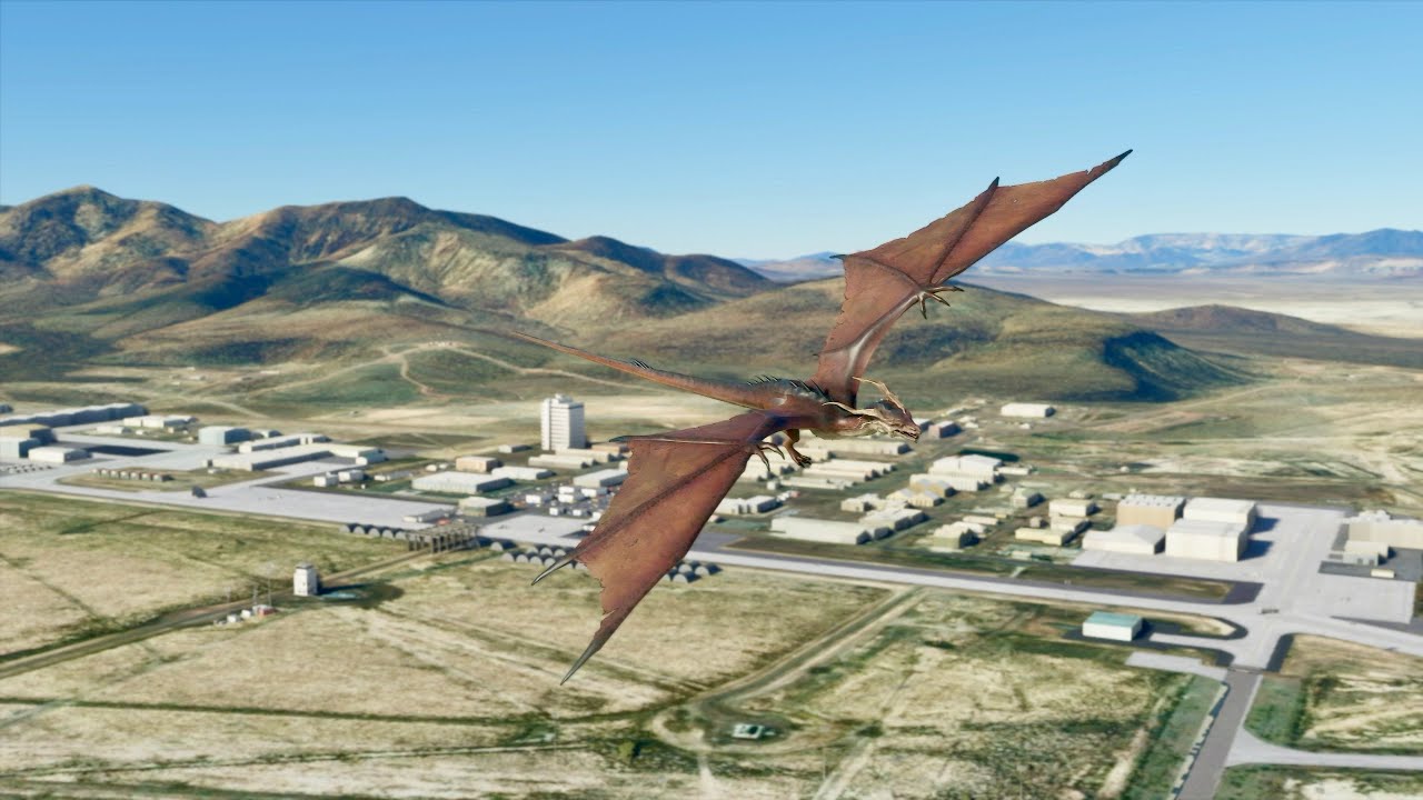 Meanwhile At Area51 In Microsoft Flight Simulator 2020