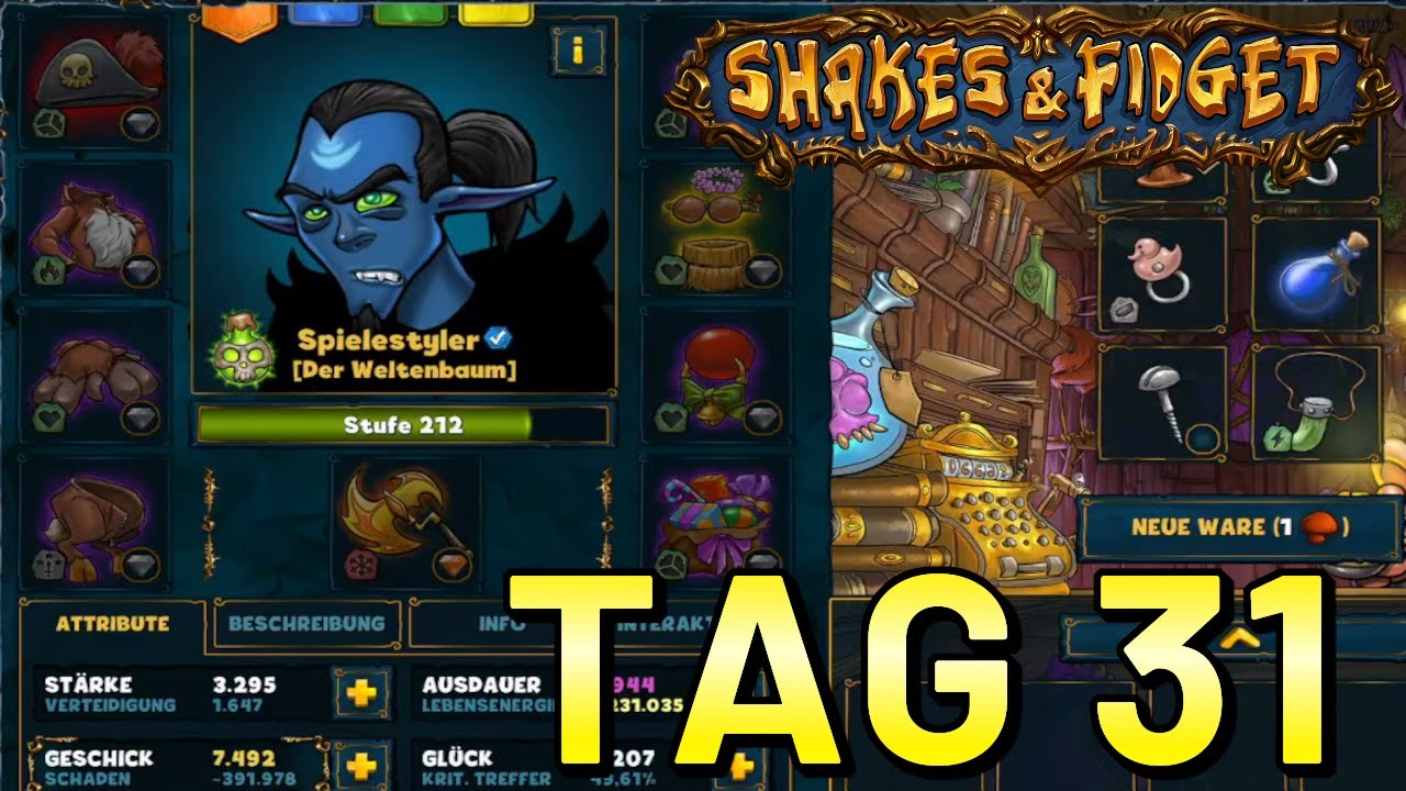 Serverstart EU24 von Shakes & Fidget! Tag 31 (Pestdoktor)