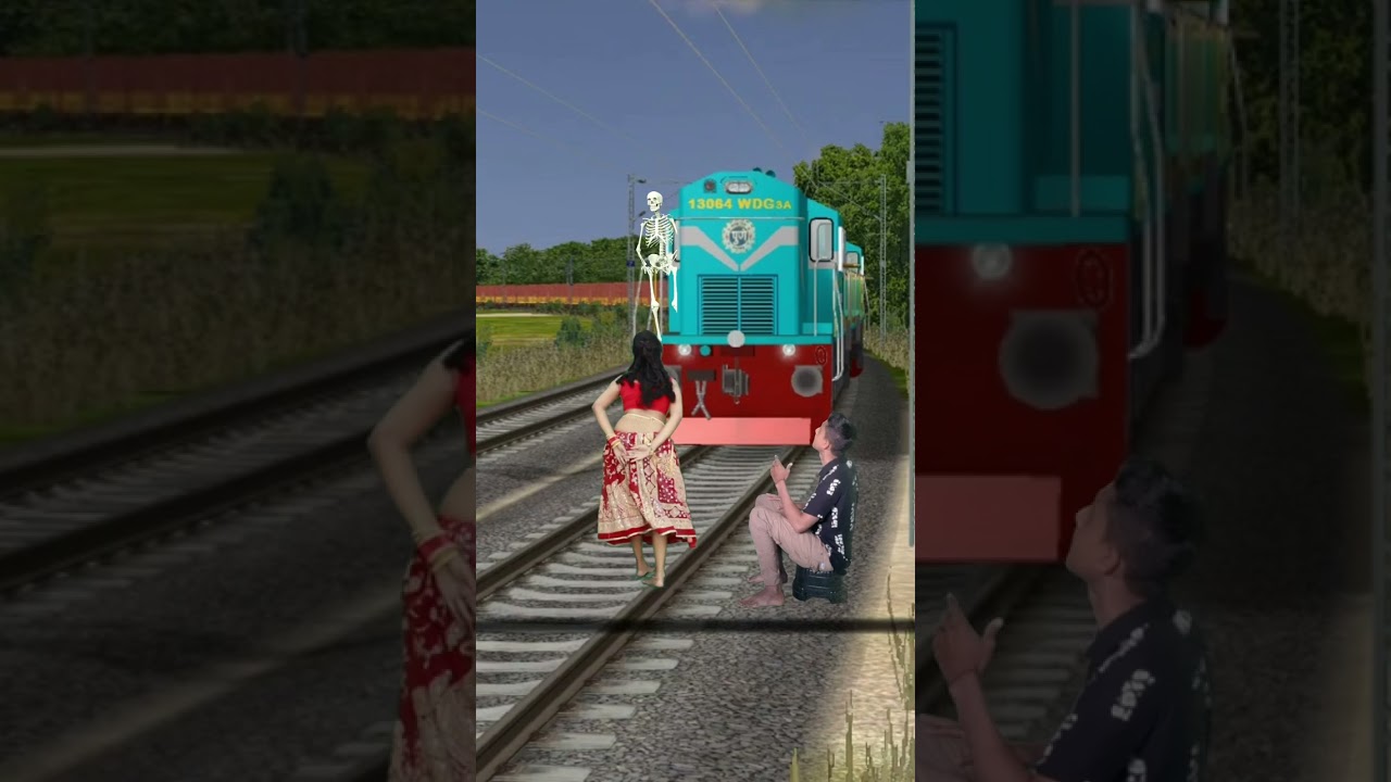 funny train vfx magic video 