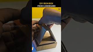 DIY Iron Box with Cardboard: A Beginner's Guide #diy #viralshort #trending