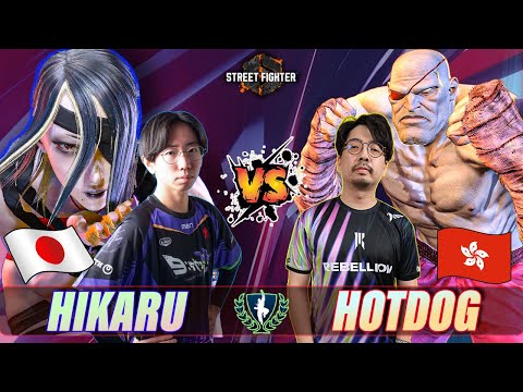 SF6 🔥 #1 A.K.I. ♢ Hikaru Shiftne VS HotDOg29 ♢ SAGAT