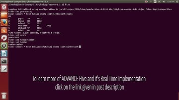 Variables In Hive - Advance Hive concept
