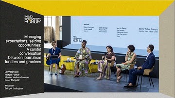 Managing expectations, seizing opportunities: A conversation between journalism funders & grantees
