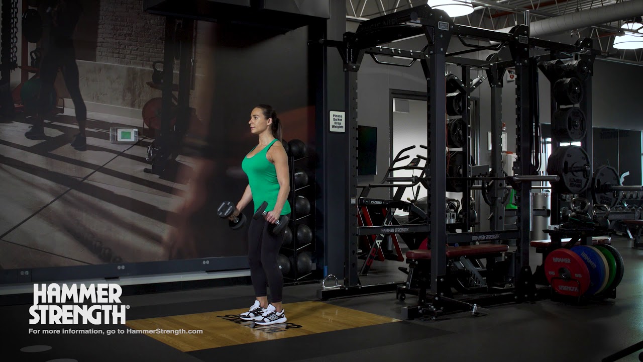 Dumbbell Lateral Raise 