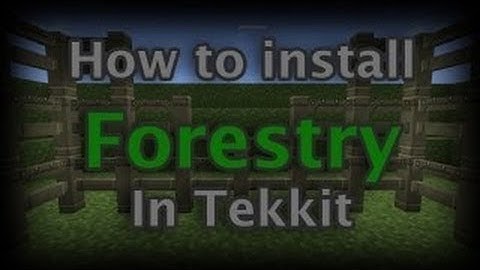 How To: install Forestry craft into tekkit 3.1.2 part 2-2 Server