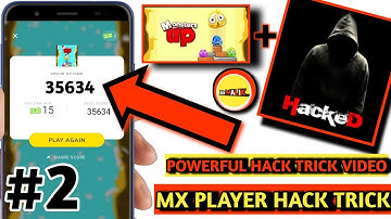 Mx Player Game Hack Trick | mx player game trick | Monster Up game trick | Best Power hack trick