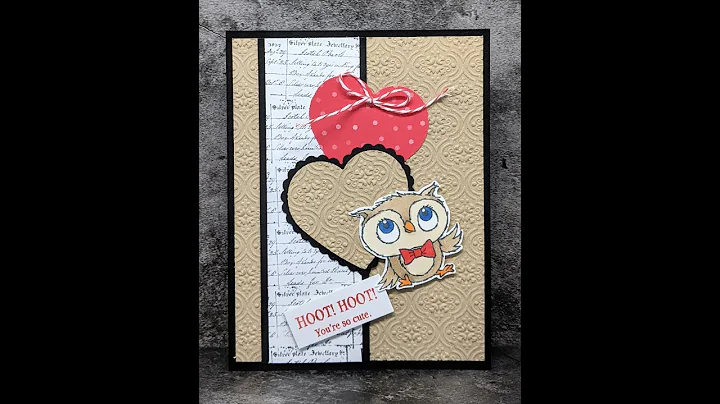 Hoot, Hoot You're So Cute Owl Valentine