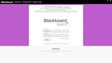 Blackboard - SSO Tool Setup