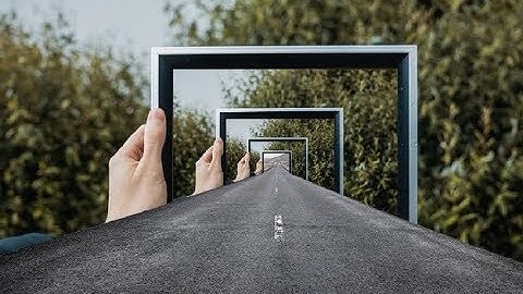 Frame Illusion   Photoshop  ccTutorial