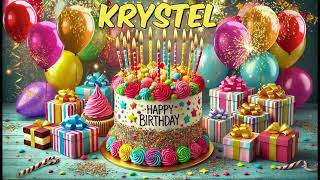 Krystel Happy Birthday Song - Happy Birthday To You