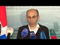 The Briefing of Artsakh Ombudsman Artak Beglaryan | LIVE