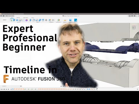Fusion 360 Tutorial - Timeline in 3 Levels of Difficulty | Season 3
