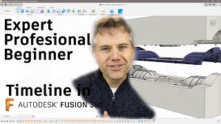 Fusion 360 Tutorial - Timeline in 3 Levels of Difficulty | Season 3