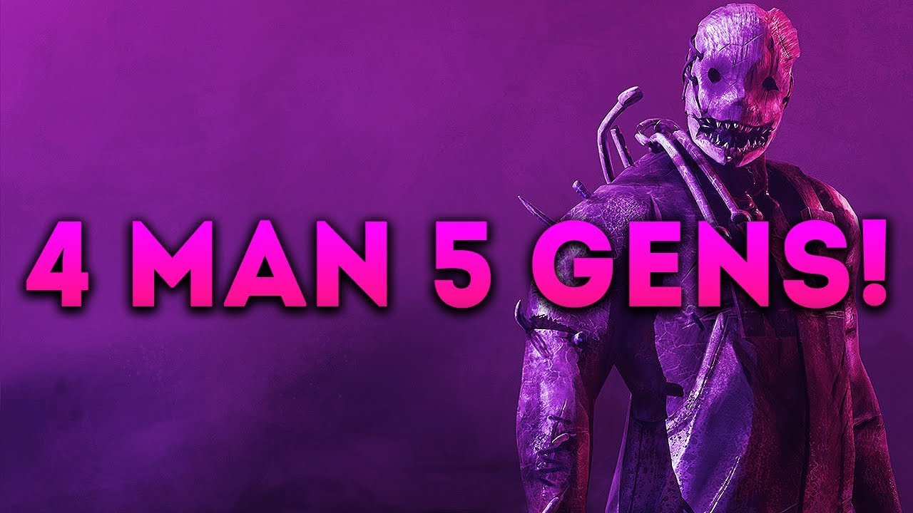 Dead by Daylight RANK 1 TRAPPER! - 4 MAN 5 GENS! - YouTube