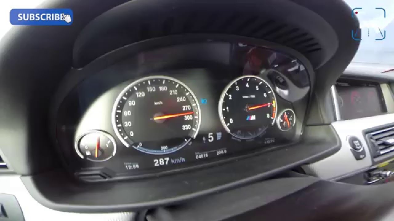 BMW M5 COMPETITION 575 HP 310 km/h Top Speed on AUTOBAHN - YouTube