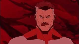 Invincible | Omni-man destroys The Flaxans Planet