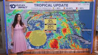 Tracking the tropics: Disturbance in the Gulf being monitored for chance of development