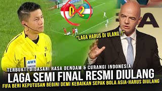 🔴 KEPUTUSAN FIFA SUDAH BULAT❗FIFA Temukan KECURANGAN, Laga Indonesia Vs Uzbekistan Diulang Hari Rabu