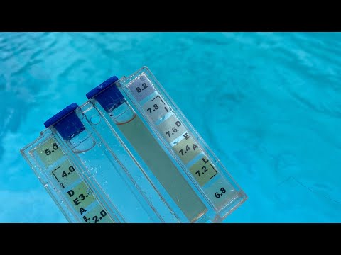 Vídeo: Como você aumenta o nível de pH na água da piscina?