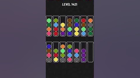 Ball sort Puzzle 1421.bölüm