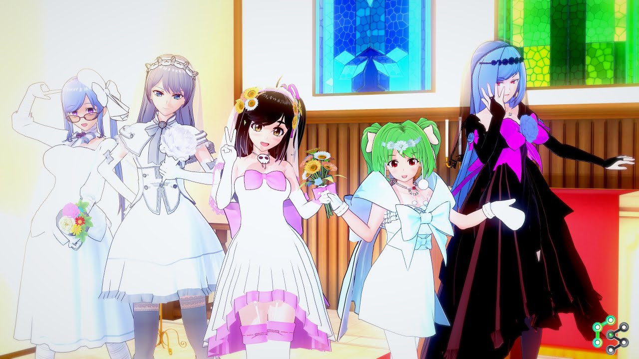 Koikatsu Wedding scenes(4K) - YouTube