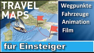 Magix Travel Maps - The basics of travel route animation explained simply screenshot 4