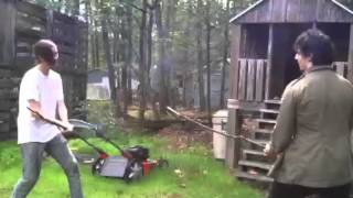 The Return of the Backyard Sword Fight!