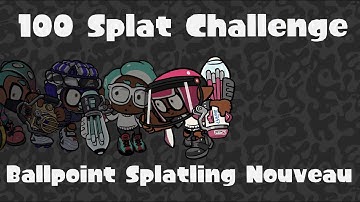 100 Splat Challenge Ballpoint Splatling Nouveau
