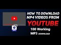 How to downloads and mp3 songs from youtube