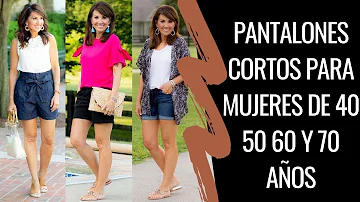 ¿Puede una mujer de 60 años llevar pantalones cortos?