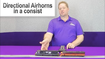 Directional Airhorns for Modelers