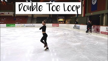 Double Toe Loop ||  How To Figure Skate