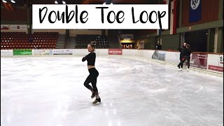 Double Toe Loop ||  How To Figure Skate