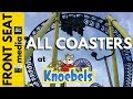 All Coasters at Knoebels + On-Ride POVs - Knoebels Amusement Resort