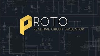 Circuit simulation⚡using PRTO💥 Inverting op-amp simulation using PROTO. #simulation #PROTO #opamp.