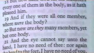 1 Corinthians 12 King James Holy Bible
