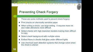 Handwriting, Forgery, and Counterfeiting