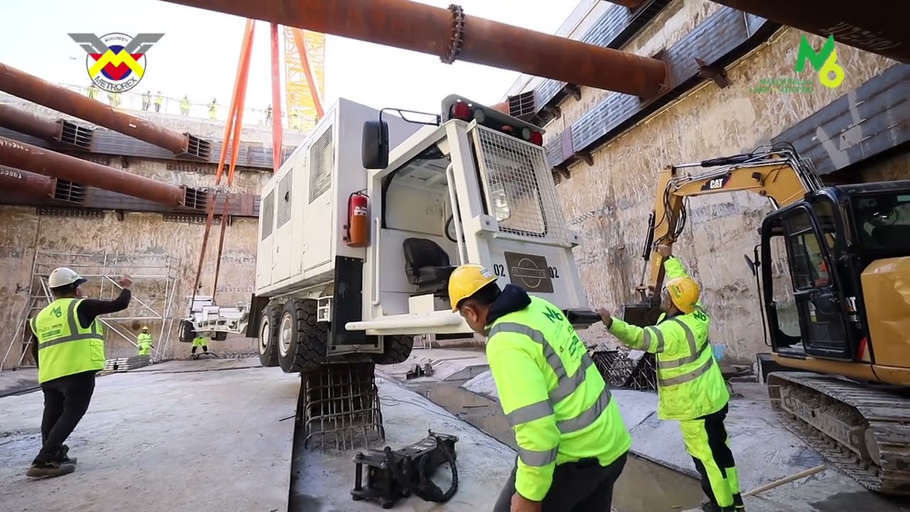 TBM Magistrala 6 de metrou, Secțiunea SUD, Martie 2025