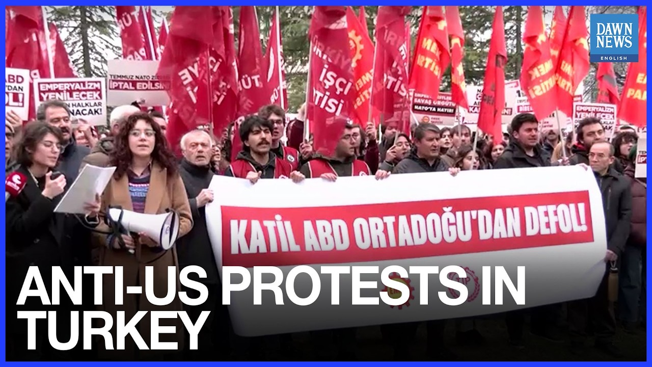 Protests Across Turkey Over US-Israel Attack On Iran | Middle East