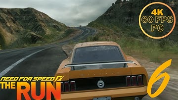 Need for Speed THE RUN Playthrought | Stage 6 - The Plains | [4K 60FPS PC] - No Commentary