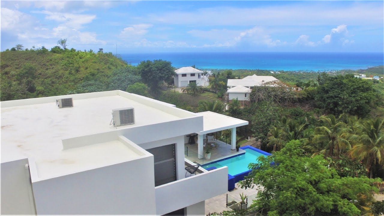 Luxury ocean view villa with independent apartment | Las Terrenas | Real Estate | Ocean Edge