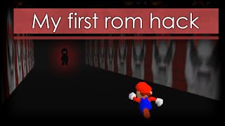My first rom hack [Super Mario 64]