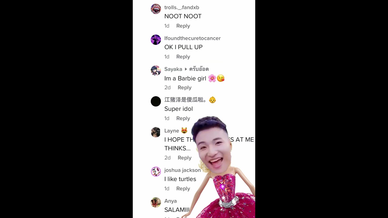 Remixing My TikTok Comments Super Idol