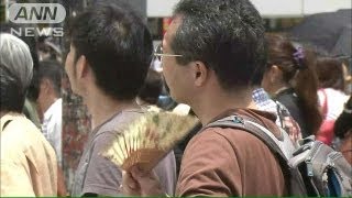 東京都心は今年一番の暑さ　初の真夏日か？（13/06/15）
