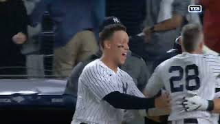 Giancarlo Stanton Crushes Walk Off GRAND SLAM